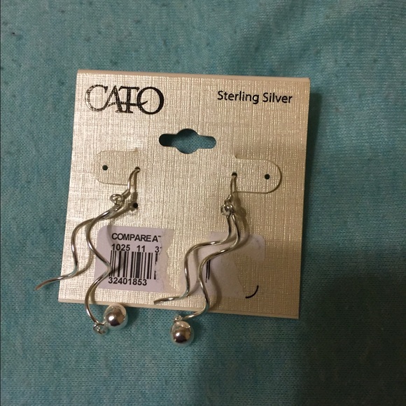 Sterling silver earrings