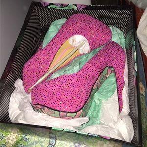 Taylor Says heels (Pink Lady)