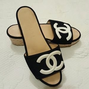Authentic Chanel sandals