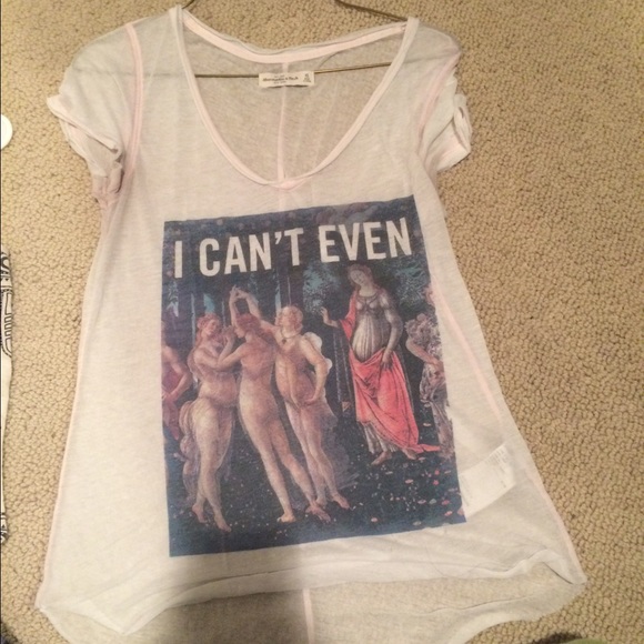 A&F tee shirt