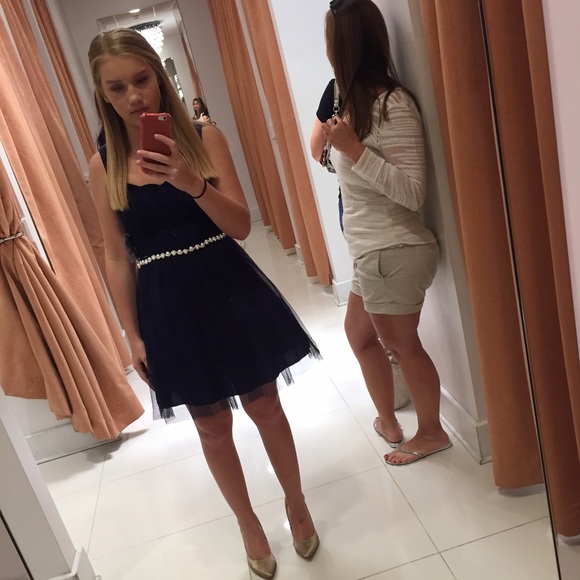 Navy dress