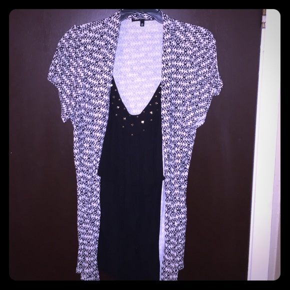 Amazing blouse with attached cardigan 💓