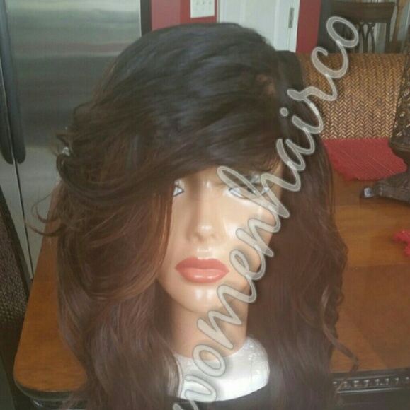 Brazilian body wave wig with closure attached