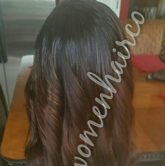 Brazilian body wave wig with closure attached