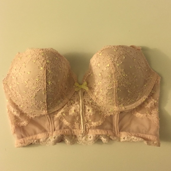 DREAMS ANGEL'S DEMI BUSTE 34D BABY PINK AND LACED