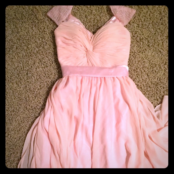 Bubblegum pink prom dress. Size small