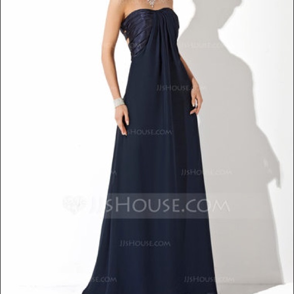 Blue formal dress