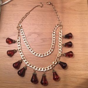 Anthropologie statement necklace