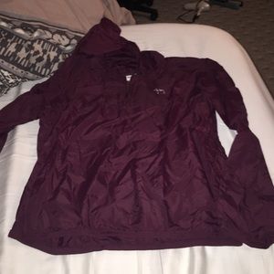 PINK maroon anorak