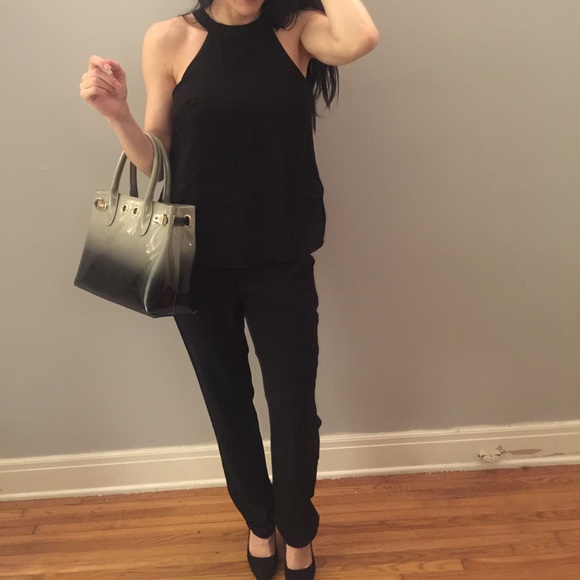 HP 👏🏽🎉🎉 Classy black jumpsuit