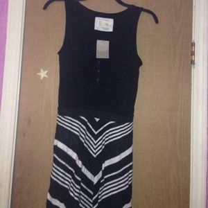 Black and White Anthropologie dress