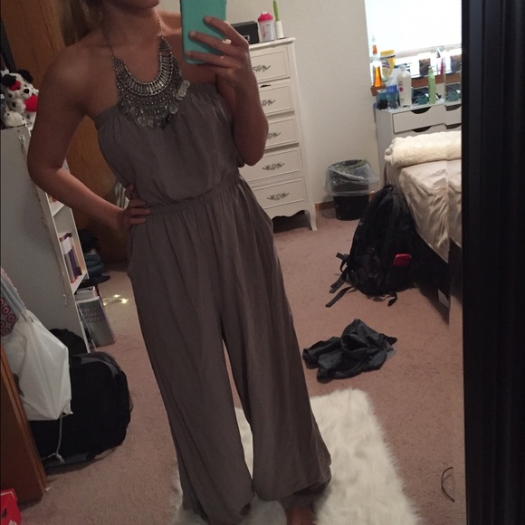 Taupe jumpsuit