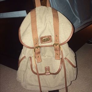 Earthy backpack