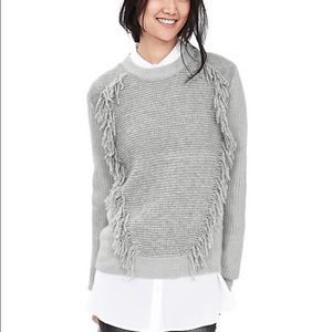 Banana republic fringe sweater