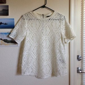Lace tee