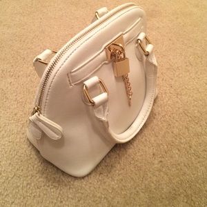 Bold White Crossbody bag is a Closet must