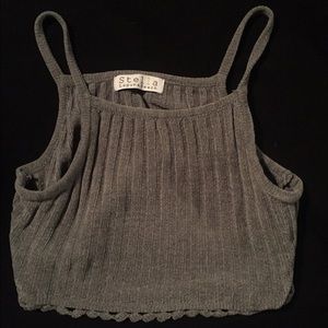 Stella Laguna crop-halter top