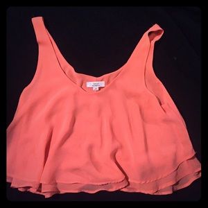 Bright pink summer tank top