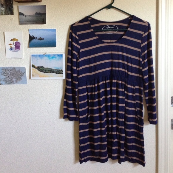 Soma tunic dress with pockets