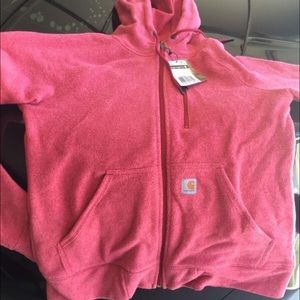 NEW!!! Carhartt fleece hoodie zip up