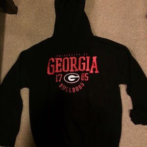 Black Georgia university hoodie
