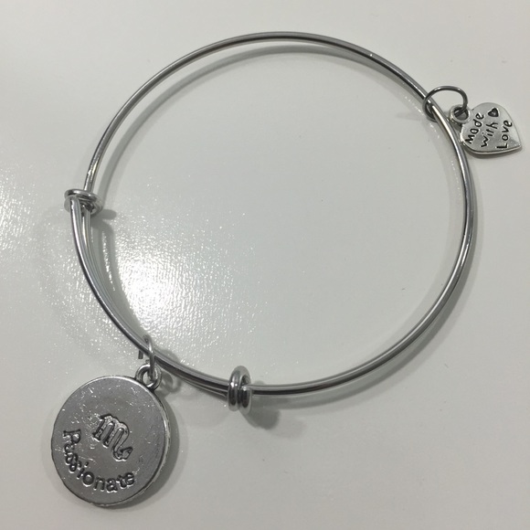 Scorpio Horoscope Charm Bracelet - Picture 2 of 2