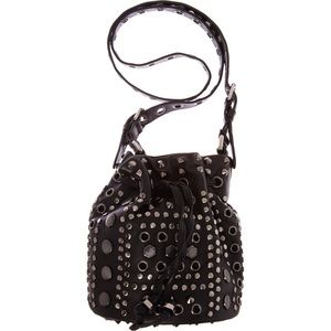 Black Marc by Marc Jacobs studded bucket bag