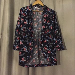 Lush floral blazer
