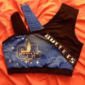 California AllStars sports bra size S