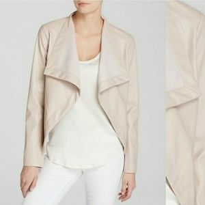 Blush Colored Vegan Leather Jacket by 'BB Dakota'