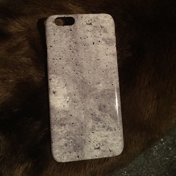 Faux concrete gray thin iPhone 6 or 6s case