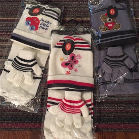 Kids Hat, Scarf & Glove set
