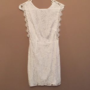 Urban Outfitters white lace dress