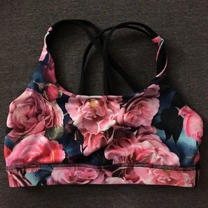 Lululemon Secret Garden Sports Bra