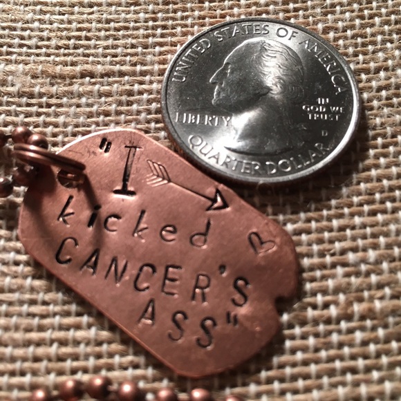 ✨Custom stamped copper dog tag✨🆕 - Picture 3 of 4