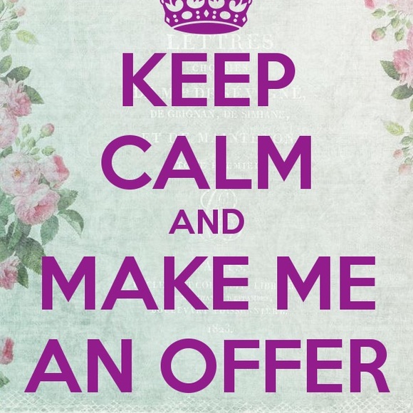 Offer are welcome👍
