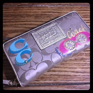 Coach Poppy Collection wallet