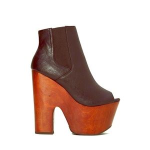 Shoe Cult Power Trip Platform Bootie