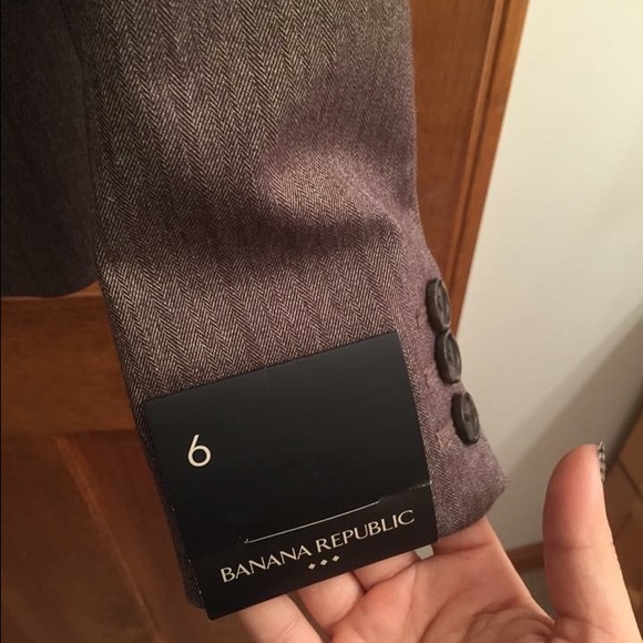 Banana Republic Suit Jacket sz 6 NWT - Picture 3 of 5