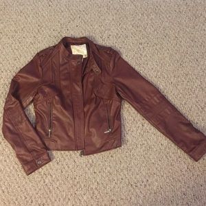 Arden B faux leather jacket
