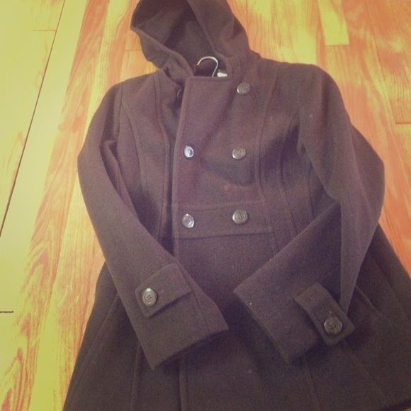 St.Johns Bay Brown  Pea Coat