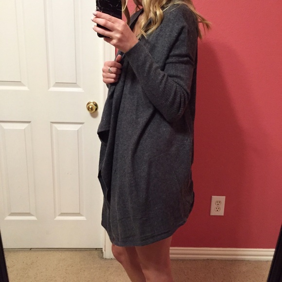 Charcoal Gray Cardigan - Picture 2 of 3