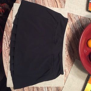Fabletics Black Pleated Skirt