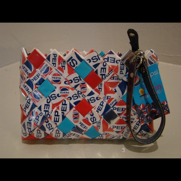 A small Wallet in Pepsi print
