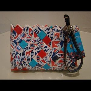 A small Wallet in Pepsi print
