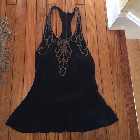 Free People Beaded Top