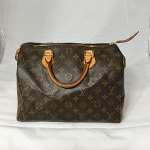 Authentic Louis Vuitton Speedy 30 Monogram