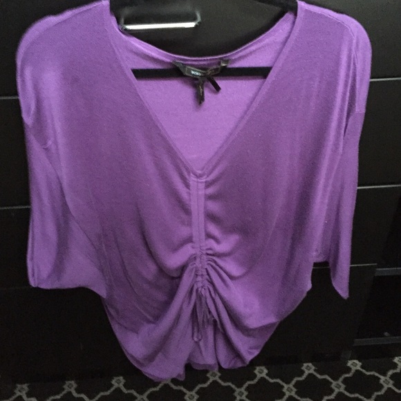 BCBGMaxazria Draped Top
