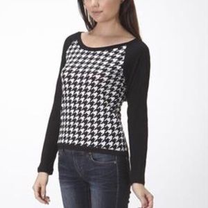 Houndstooth shirt