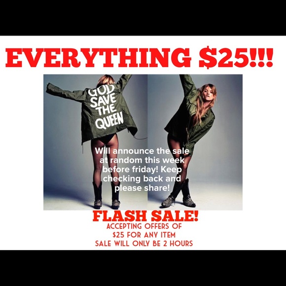 🆘🆘🆘 EVERYTHING $25! 🆘🆘🆘